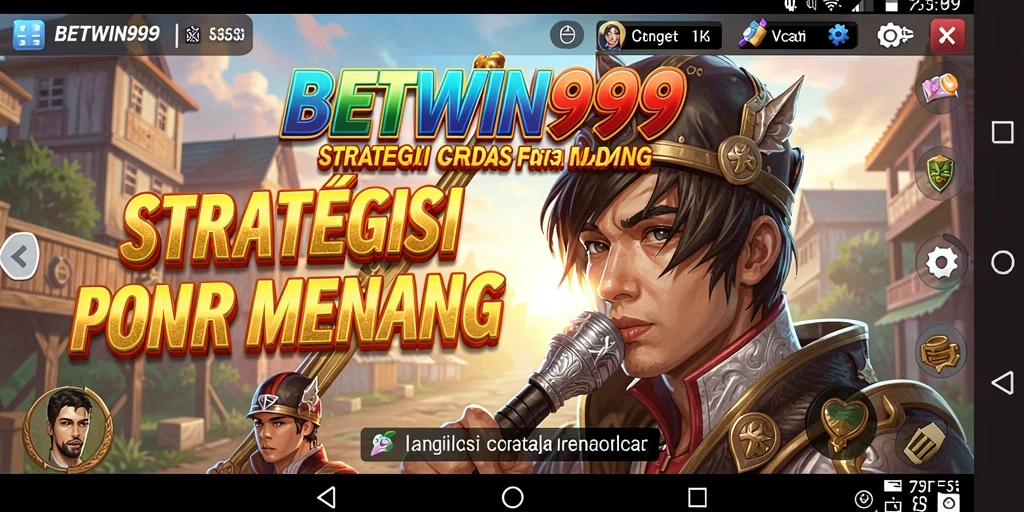 Screenshot gameplay BETWIN999 menampilkan strategi pertarungan yang mendebarkan.