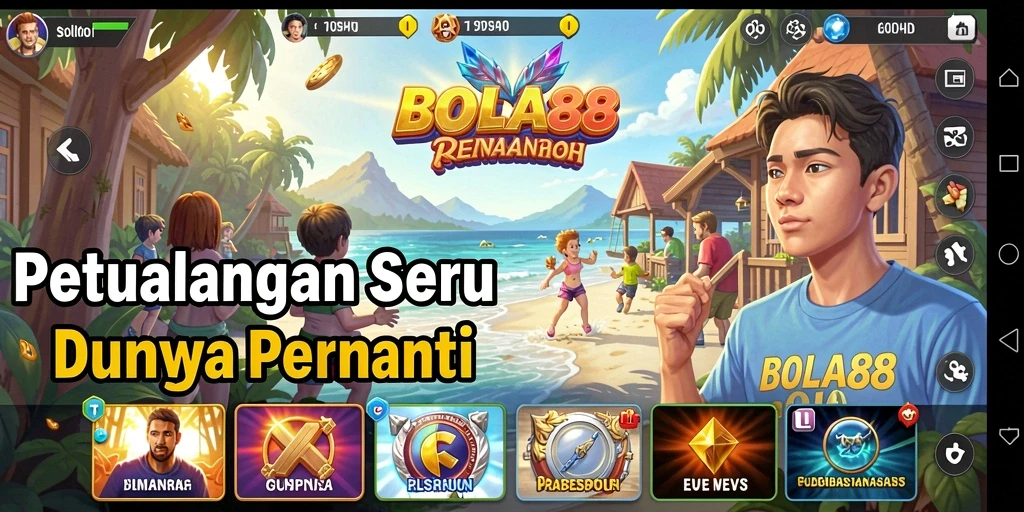 Screenshot gameplay BOLA88 yang menunjukkan aksi seru dan grafis menakjubkan.