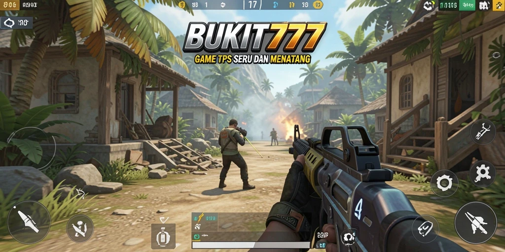 Tampilan gameplay seru BUKIT777 dengan aksi menegangkan.