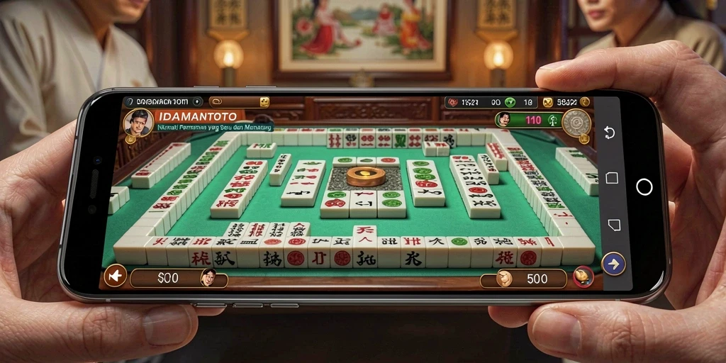 Tampilan permainan Mahjong yang menakjubkan di IDAMANTOTO.