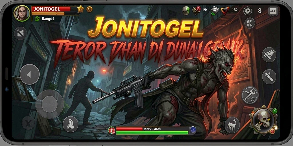 Gameplay menyeramkan di dunia penuh kegelapan dan teror.