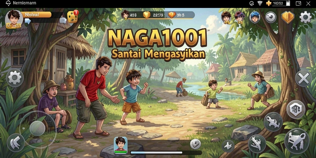 Screenshot NAGA1001 menampilkan gameplay yang menyenangkan dan interaktif.