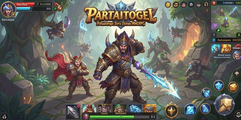 Tampilan gameplay epik dari PARTAITOGEL yang menampilkan aksi pertarungan menegangkan.