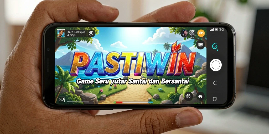 Screenshot gameplay PASTIWIN yang menunjukkan suasana permainan yang ceria dan menantang.